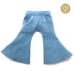 Lullu Dolls, utsvängda jeans