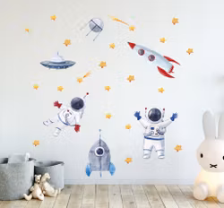 Väggklistermärke kosmonaut