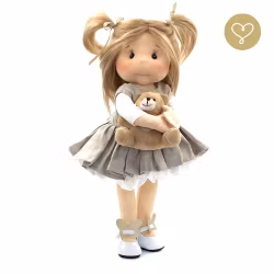 Stor handgjord docka 38 cm Olivia