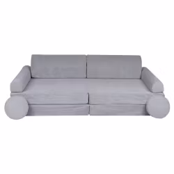 Meow soffa möbelset slimcord premium grå