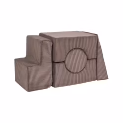 Meow, lekplats, Aesthetic Shape, 5 byggklossar, brun