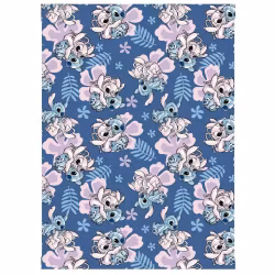 Disney Lilo and Stitch korall fleece filt 110x150 cm