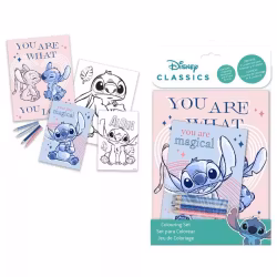 Disney Lilo and Stitch set med målarböcker