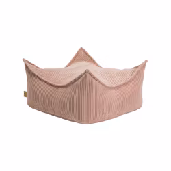 Meow fyrkantig sittpuff aesthetic puderrosa