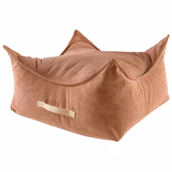 Meow fyrkantig sittpuff corduroy tegel