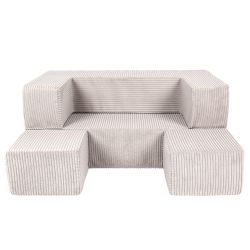 Meow barnsoffa möbelset aesthetic ecru