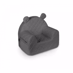 Fåtölj Baby Steps velvet mörkgrå