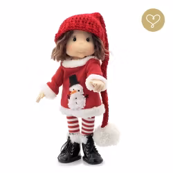 Handgjord docka 38 cm Holly