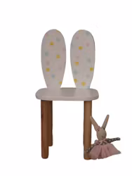 Kanin barnstol Dots Little Wood Bunny