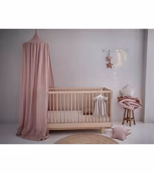 Sänghimmel i linne Zana by Mama Puderrosa