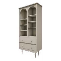 Bokhylla Babushka Wood Luck Olive