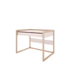 Skrivbord Basic Wood Luck Vit