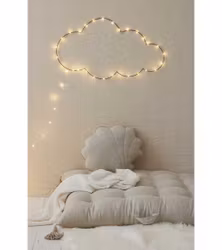 Madrass i linne 100x100 cm Zana by Mama Natur