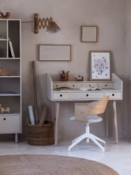 Skrivbord River Wood Luck Beige