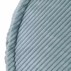 Plush Nest Saccosäck Sittsäck Teddy Premium Corduroy Blå