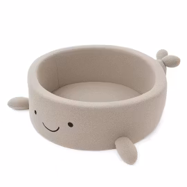 Bollhav Shelly Boucle Whale MeowBaby Beige med 200 bollar