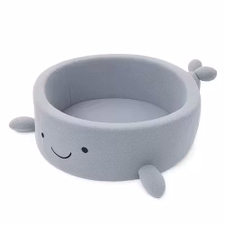 Bollhav Shelly Boucle Whale MeowBaby Blå med 200 bollar