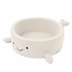 Bollhav Shelly Boucle Whale MeowBaby Cream med 200 bollar