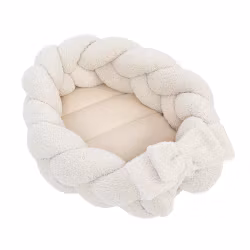 Babynest 2i1 MeowBaby Bearly Vanilj