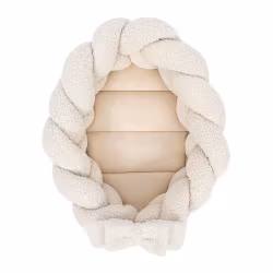 Babynest 2i1 MeowBaby Bearly Vanilj