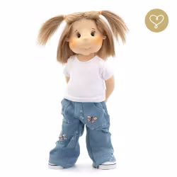 Stor handgjord docka 38 cm Veronica