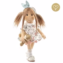 Stor handgjord docka 38 cm Liv