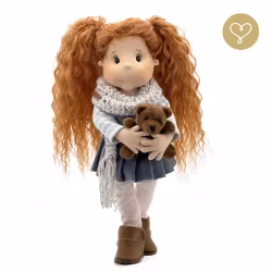 Stor handgjord docka 38 cm Tiffany