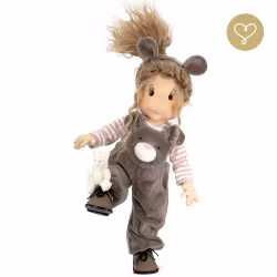 Stor handgjord docka 38 cm Katarina