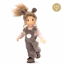 Stor handgjord docka 38 cm Katarina