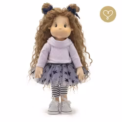 Stor handgjord docka 38 cm Charlotta