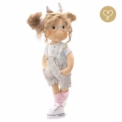 Stor handgjord docka 38 cm Josefine