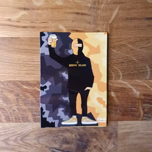 Kylskåpsmagneten Cervisia från EldoPyr