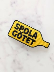 Tygmärke "Spola Götet"