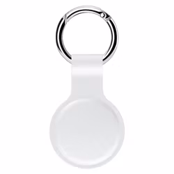 White • Apple AirTag Fodral