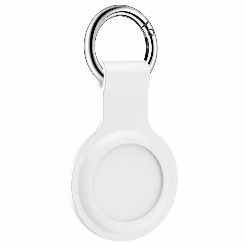 White • Apple AirTag Fodral