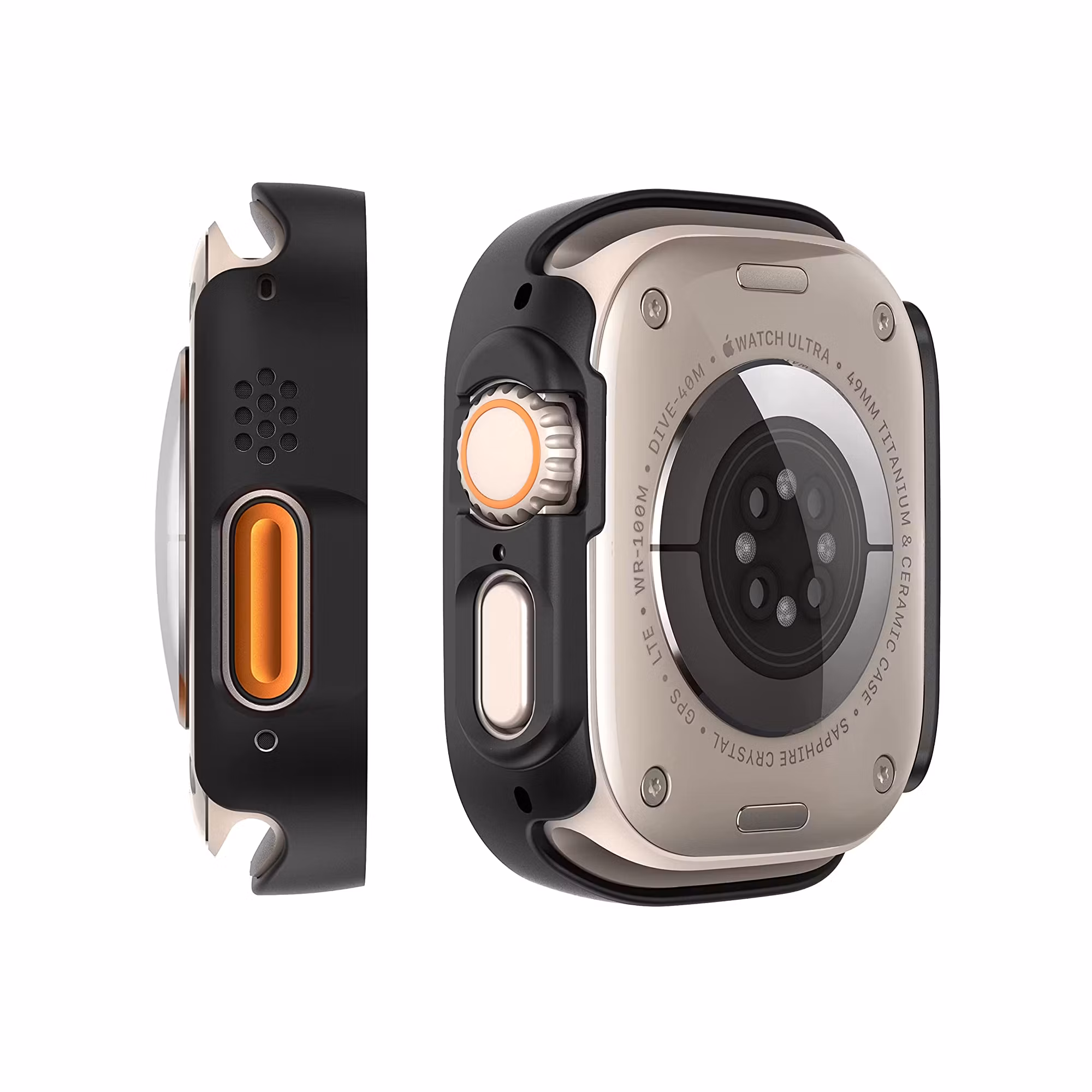 Black • Apple Watch Ultra Skal