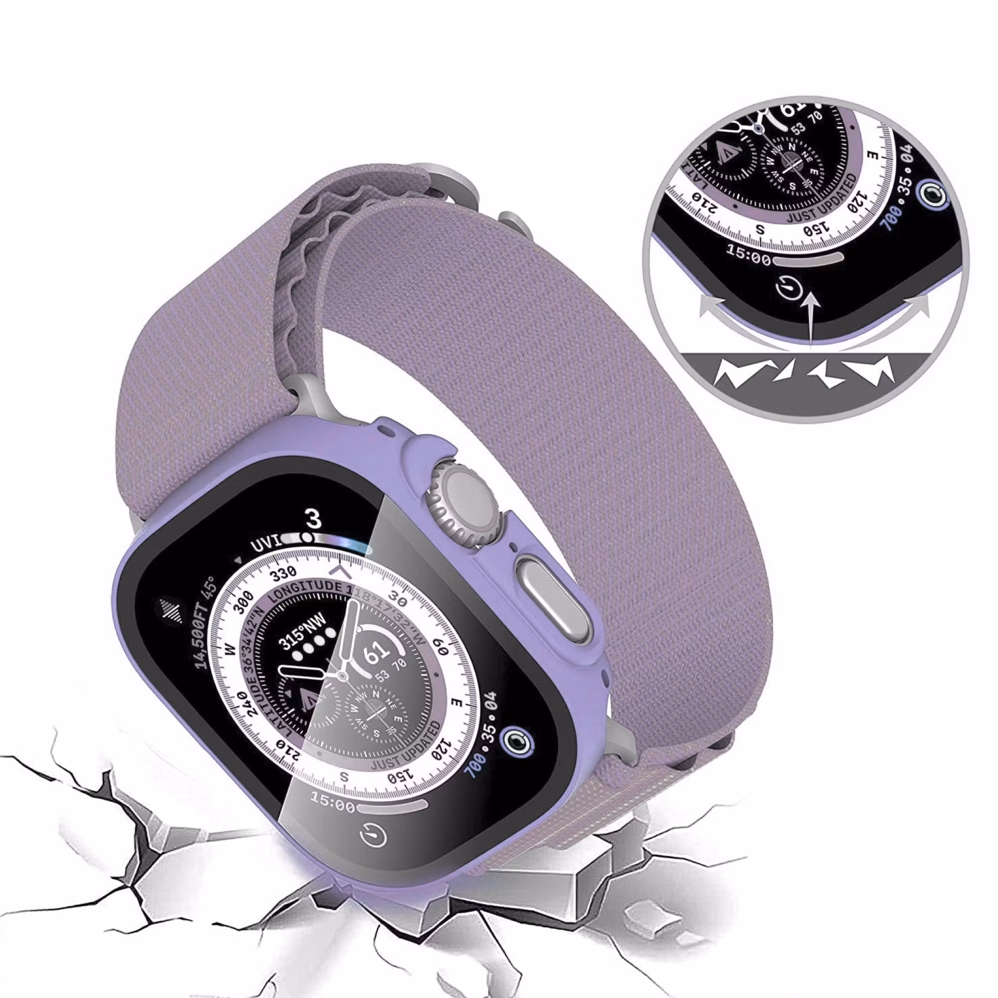 Light Purple • Apple Watch Ultra Skal