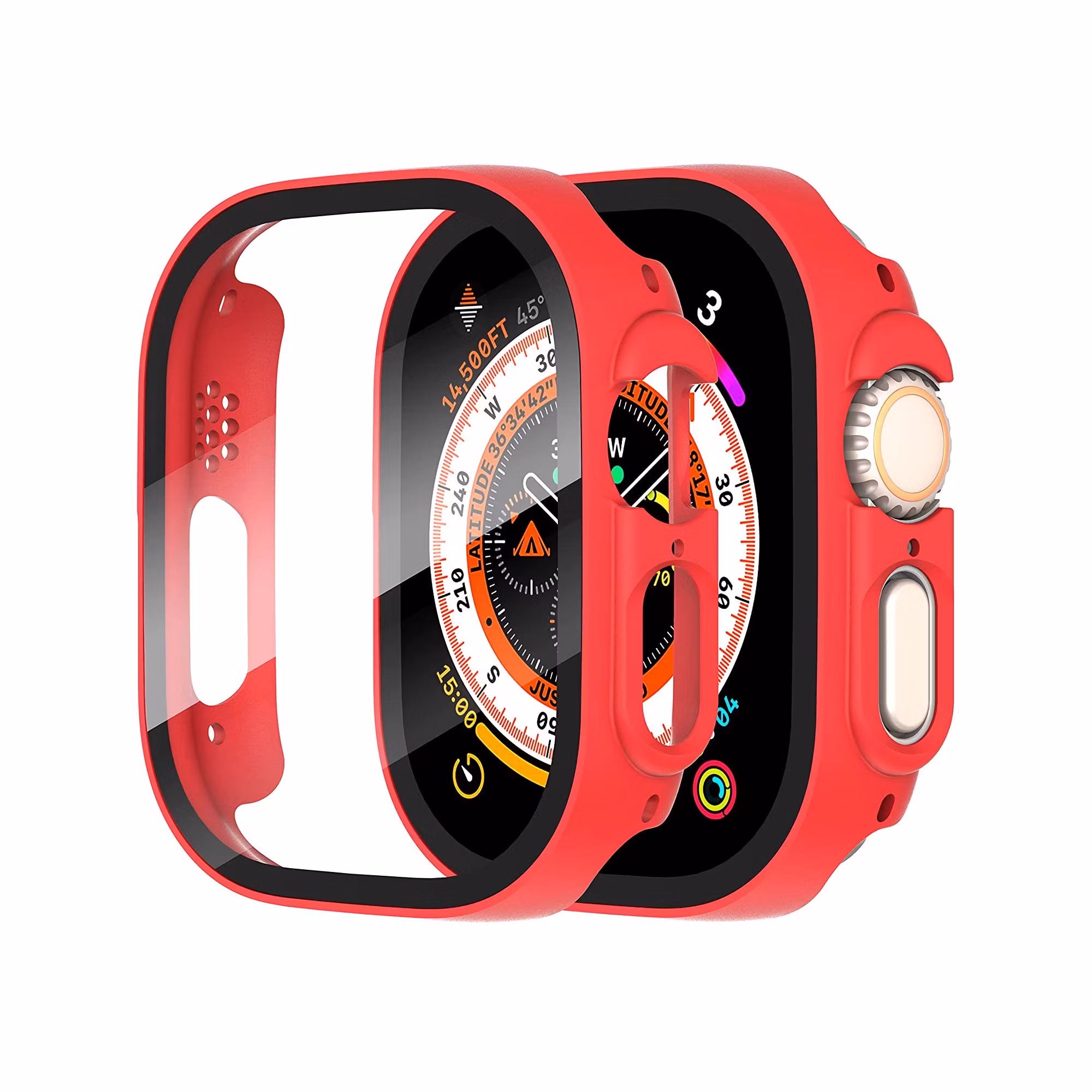 Red • Apple Watch Ultra Skal
