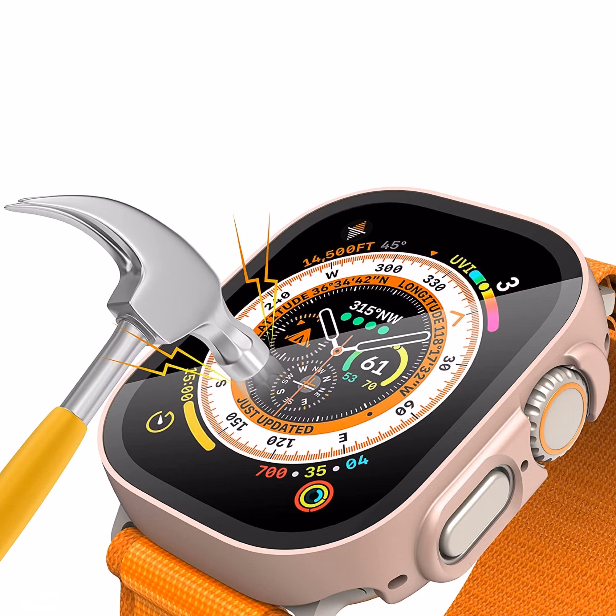 Soft Pink • Apple Watch Ultra Skal