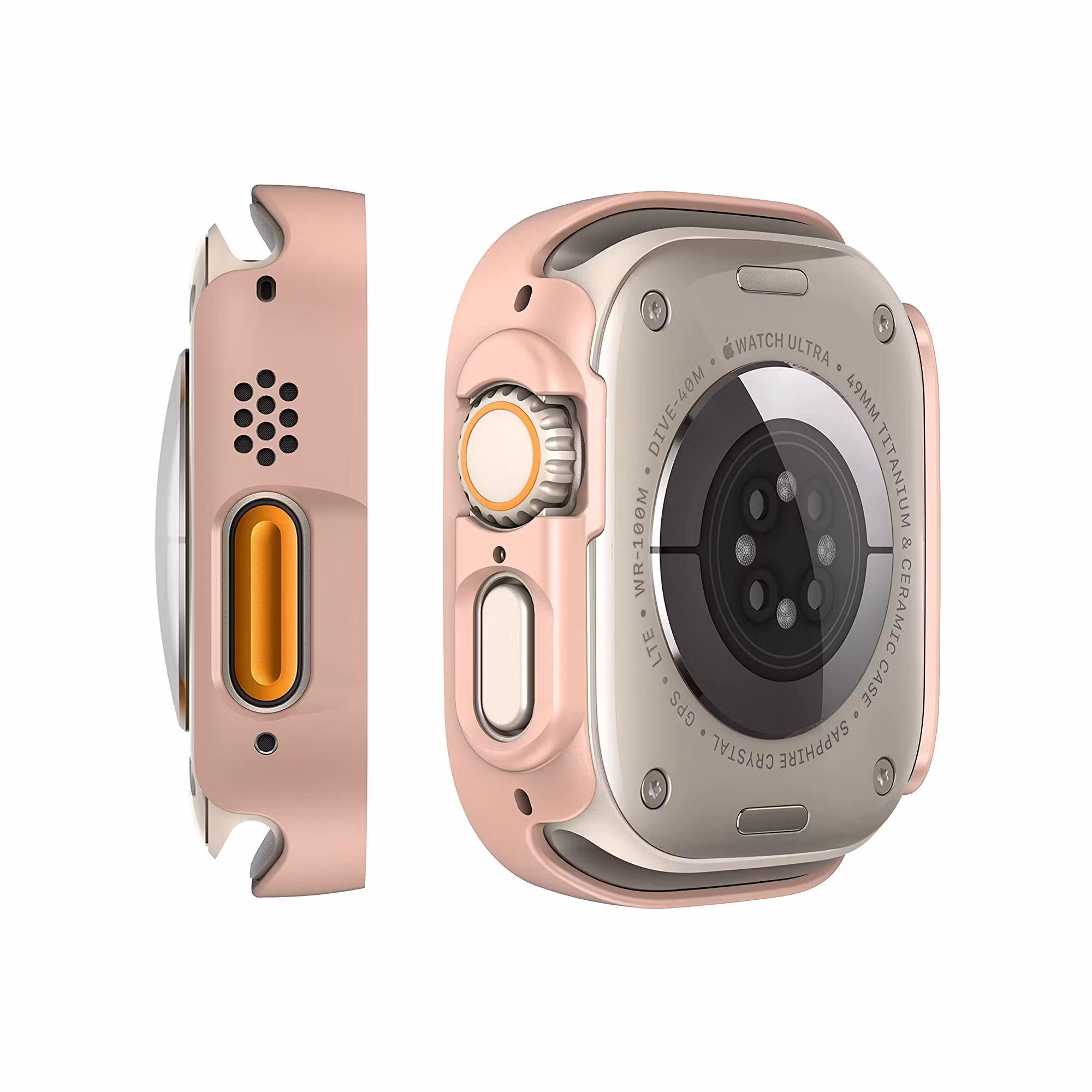 Soft Pink • Apple Watch Ultra Skal