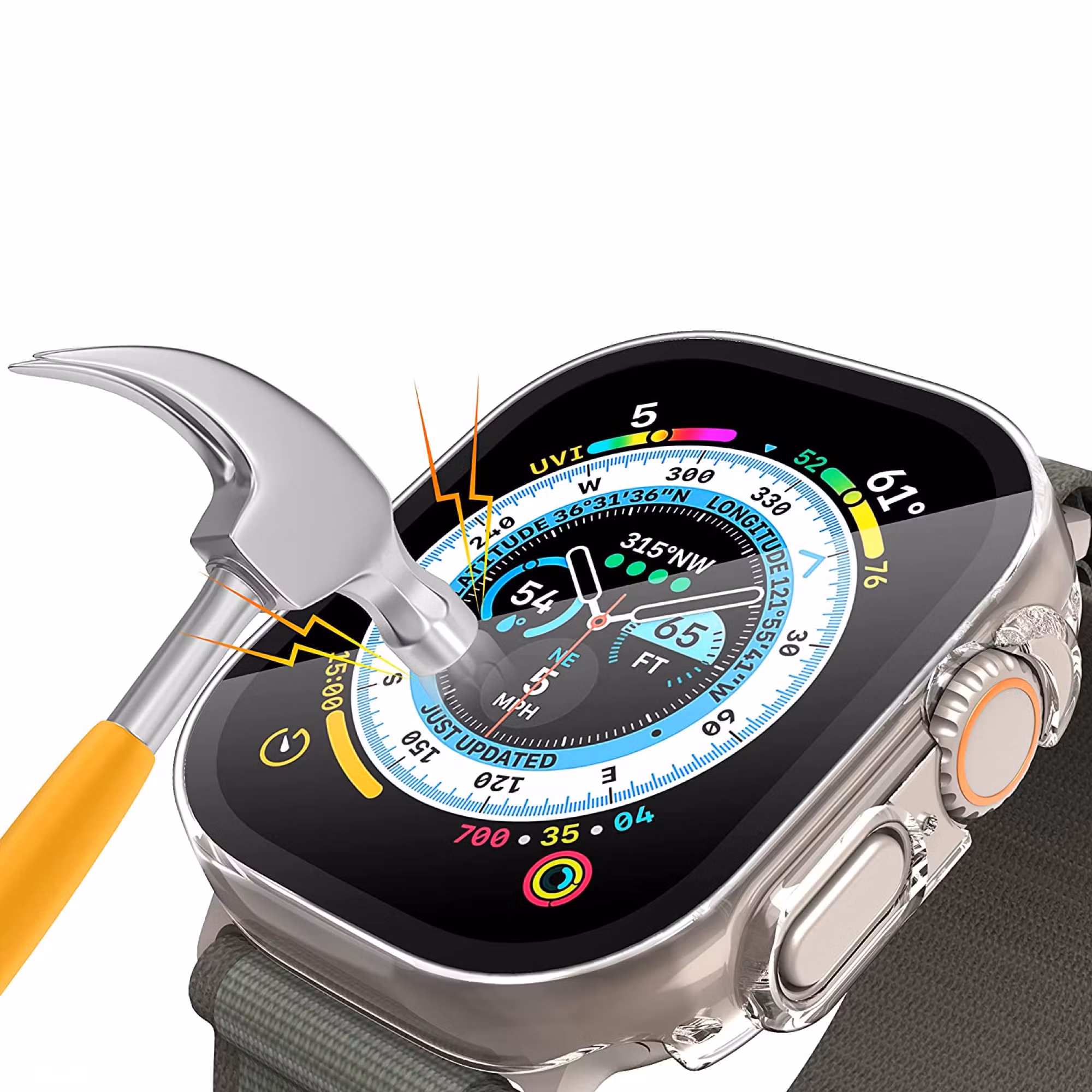 Transparent • Apple Watch Ultra Skal