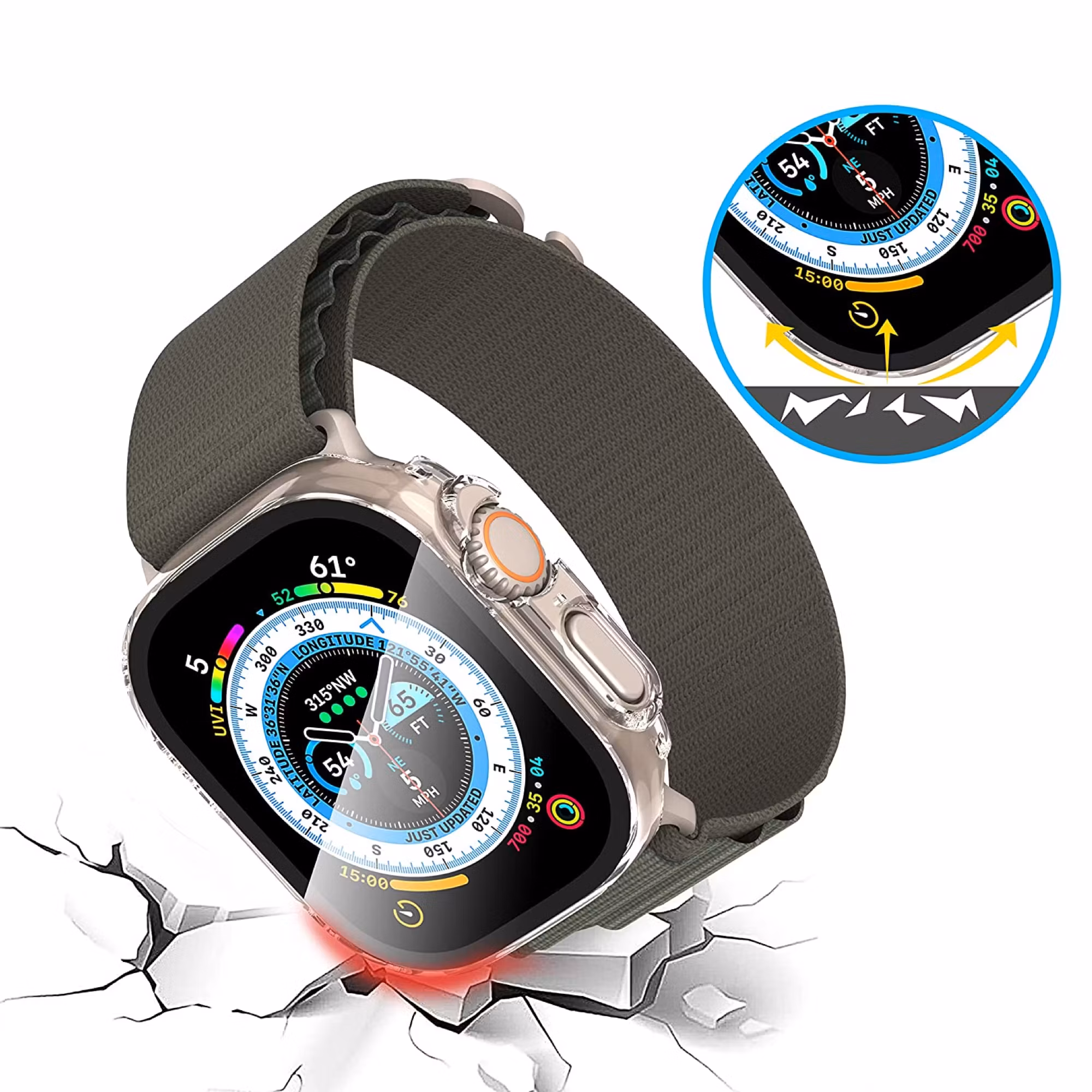 Transparent • Apple Watch Ultra Skal