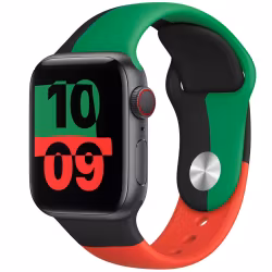 Black Unity - Silicone Band • Apple Watch Armband
