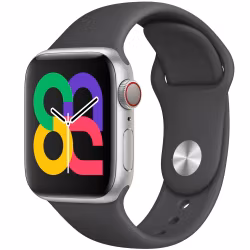 Anthracite - Silicone Band • Apple Watch Armband