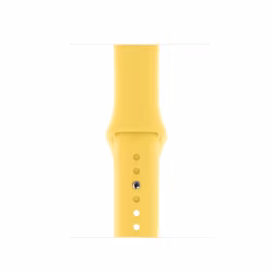 Canary Yellow - Silicone Band • Apple Watch Armband