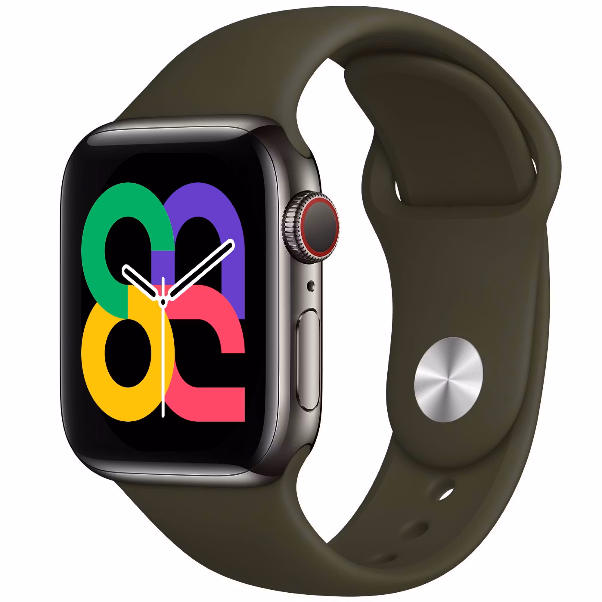 Cargo Khaki - Silicone Band • Apple Watch Armband