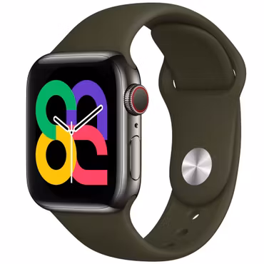 Cargo Khaki - Silicone Band • Apple Watch Armband