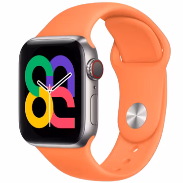 Kumquat - Silicone Band • Apple Watch Armband