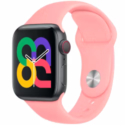 Pink - Silicone Band • Apple Watch Armband