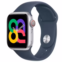Storm Blue - Silicone Band • Apple Watch Armband